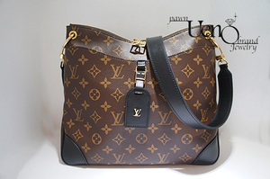 【質屋】送料無料！LOUIS VUITTON ルイ・ヴィトン オデオンNM MM（黒）