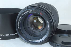 ★極美品★Contax コンタックス Carl Zeiss Vario-Sonnar T* 70-300mm F/4-5.6 for N1 NX GB-75 メタルフード付き♪