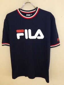 z4818FILA★フィラ★ロゴプリントTシャツ★サイズL★人気★激安★送料格安