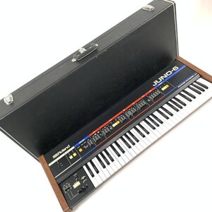 Roland JUNO-6 JU-6 ローランド アナログ ポリフォニックシンセサイザー　ハードケース付き★簡易検査品