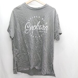 ◇ ⊂ Φ SHIPS シップス 半袖 Tシャツ サイズF グレー メンズ E