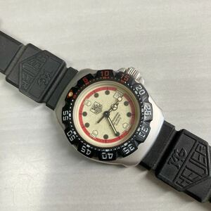 TAG HEUER タグホイヤー レディース プロフェッショナル 371.508 純正ラバーベルト 腕時計 