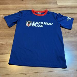 【●送料無料　即決●】 サッカー　日本代表　キッズ　160cm 150cm サムライブルー　JFA正規品　半袖Tシャツ　柔らかくサラッとしている