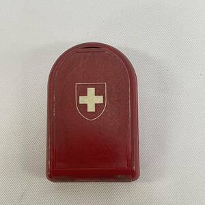 【ジャンク 送料込】mini SWISS NEPRO SWISS 折りたたみ時計 置き時計 収納時外寸 幅約4cm×奥行約6.5cm×高さ約1.5cm◆M0753