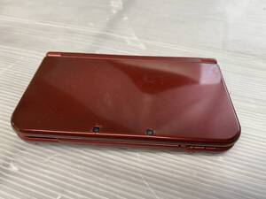 2/2★new NINTENDO 3DS LL★本体 レッド RED-001【中古/現状品/動作未確認】