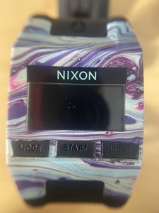 NIXON ニクソン LAY LOW THE COMP デジタル メンズ 腕時計 不動 ジャンク