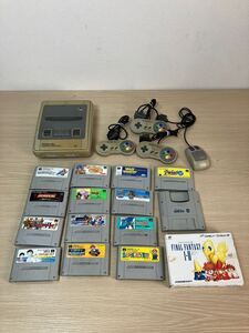 【ジャンク出品】スーパーファミコン本体とソフトまとめて【ゲーム01】