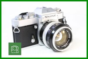 【同梱歓迎】実用■ニコン Nikon Nikomat EL ボディ+NIKKOR-S Auto 50mm F1.4■シャッター全速・露出計完動■4237