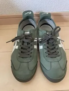 オニツカタイガー　onitsuka tiger 緑　グリーン