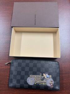 LOUIS VUITTON ルイヴィトン 長財布 イリュストレ ジッピーオーガナイザー N63002 ダミエグラフィットキャンバス