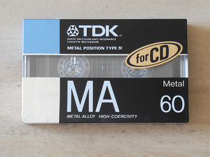 未開封・未使用品　TDK 株式会社　メタルポジション　TYPEⅣ　60分　カセットテープ　TDK 「MA 60」　送料185円～