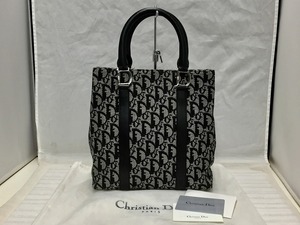 ディオール Dior 【難有品】 トロッター ミニ トートバッグ 総柄