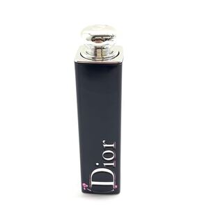 Dior ディオール アディクト ラッカー スティック 550 ティーズ 口紅 リップクリーム フランス製 残量 約80% コスメ 化粧品 管理HS22179