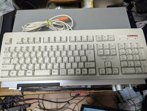 Compaq NMB ミネベア 日本語キーボード RT235BTWJP PS/2端子　中古