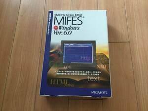 MIFES 6.0 for Windows @開封済み・パッケージ一式@ インストールキー付き