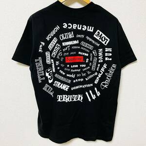 新品 Supreme Spiral Tee Black Red M 21ss 2021年 黒 赤 ブラック レッド スパイラル サークル ボックスロゴ 新品未使用