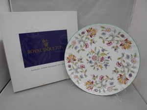 【ROYAL　DOULTON】　ロイヤルドルトン　《HADDON　HALL》　ハドンホール　サービスボウル　大皿　花柄　食器　SY02‐CS1