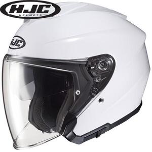 HJC ヘルメット HJH214 i30 ソリッド カラー:PEARL WHITE サイズ:M