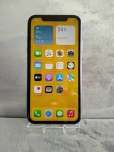 iphone11《超美品》最新ios18.1.1　64GB　パープル　SIMロック解除済