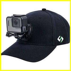 Smatree Gopro 帽子,目線カメラ帽子,56-58cm調整可能 Gopro hero11/10/9/8/7/6/5/4/3,Surfola，Apexcam， AKASO，Crosstour，