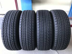 225/65R17 102Q 2018年36週 【7.8㎜分山】 ヨコハマ YOKOHAMA ICE GUARD G075 4本セット♪ 