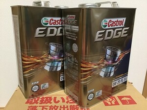 全国送料無料 4L×2本 カストロール EDGE エンジンオイル 0W-20 FE SP/GF-6 4輪ガソリン車用