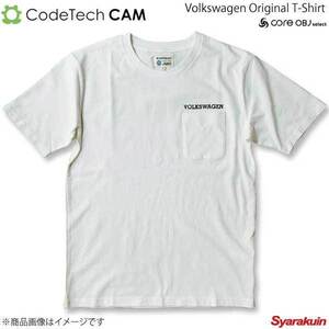 Codetech コードテック Volkswagen ORIGINAL T-SHIRTS ホワイト Mサイズ CO-KVW-2361W