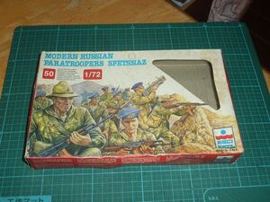 1/72　ロシア空挺部隊　スペツナズ　エッシー ESCI　MODERN RUSSIAN PARATROOPERS SPETSNAZ　ソビエト　ソ連