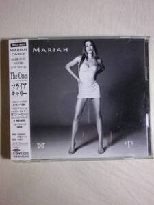 『Mariah Carey/#1’s(1998)』(1998年発売,SRCS-8820,廃盤,国内盤帯付,歌詞対訳付,Without You,All I Want For Christmas Is You,Emotions)