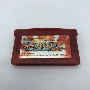 【中古】GBA）ポケットモンスター(ルビー)