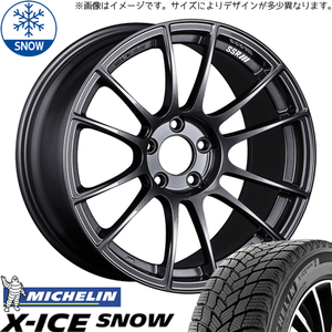 245/35R19 スタッドレスタイヤホイールセット レヴォーグ etc (MICHELIN XICE SNOW & SSR GTX04 5穴 114.3)