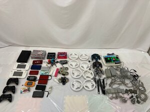 【ジャンク品】Nintendo WiiU/ミニファミコン/3DS/DS/GBA/ゲームギアミクロ 他 本体/周辺機器 まとめセット FC/SFC/64 wa◇56