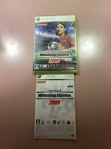 送料無料 Xbox360★ウイニングイレブン 2009 ウイイレ★used☆Winning eleven 2009☆import Japan