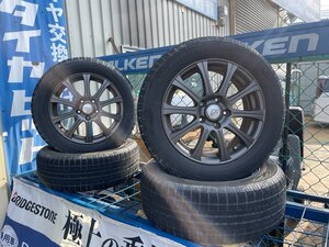 新品　2024年製スタッドレス+中古　70.80系ノア、ヴォクシー、ステップワゴンなど　205/60Ｒ16