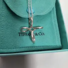 新品磨き済み✨️Tiffany  ネックレス インフィニティクロス