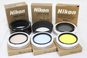 【返品保証】 ニコン Nikon 52mm フィルター6点セット M2478