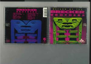 CD//ブレッカー・ブラザーズ RETURN OF THE BRECKER BROTHERS