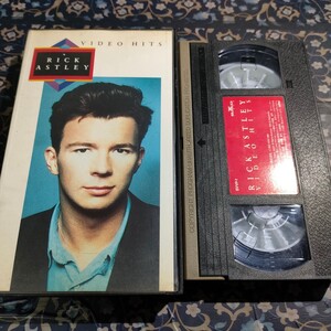 リック・アストリー RICK ASTLEY VIDEO HITS ベスト・ビデオ・ヒッツ　VHS ビデオテープ　即決　送料込み