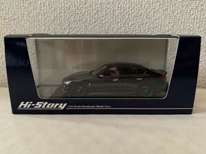 ◆新品！ハイストーリー 1/43 NISSAN SKYLINE NISMO / 日産 スカイライン ニスモ 2023 メテオフレークブラックパール HS462 BK