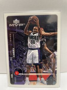 NBAカード デル・カリー　DELL CURRY UPPER DECK MVP UPPER DECK 1999【バックス時代】