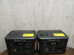 JVC JVCケンウッド　ポータブル電源　BN-RB6 2点　まとめ　Jackery キャンプ　アウトドア　レジャー　ジャンク