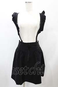 KILL STAR / YUNA SUSPENDER SKIRT XS ブラック H-25-01-02-2024-SL-SK-KB-ZH