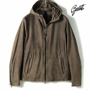 ◆【GARRETT(ギャレット)/春物/ヌバックレザーダブルジップフーデッドジャケット(1701)】[mcp2360151-52]