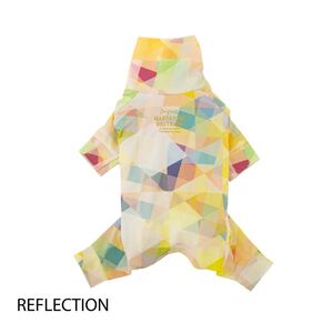 【5L REFLECTION】MANDARINE BROTHERS マンダリンブラザーズ SKIN TIGHT SUIT MULTI PRINT スキンタイトスーツマルチプリント 大型犬