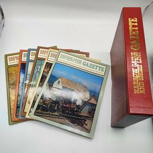 NARROW GAUGE AND SHORT LINE GAZETTE　ナローゲージ&ショートライン ガゼット　鉄道模型　1982年3月-1983年2月　6冊　A230223 　60サイズ