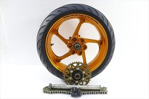 1円スタート:GSX1400[04社外後　GALESPEED　ゲイルスピード　タイプGP1S　リアホイール]｝F