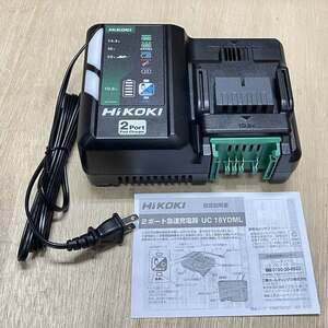 即決！HIKOKI 2ポート急速充電器 UC18YDML　10.8V、14.4V、18V、マルチボルトバッテリー用 新品 セットバラし品 税込