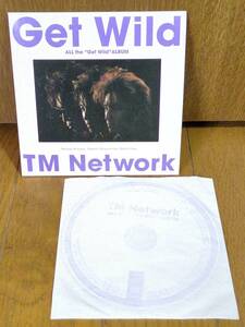 紙ジャケットCD TM NETWORK Get Wild ALL the Get Wild ALBUM / FANKS CRY MAX COLOSSEUM 89 RHYTHM RED / 小室哲哉 宇都宮隆 木根尚登 TMN