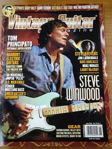 VINTAGE GUITAR MAGAZINE 2008.JUNE.