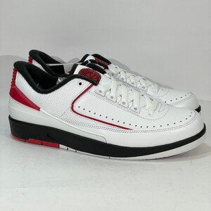 27.5cm AIR JORDAN 2 RETRO LOW 832819-101 エア ジョーダン 2 レトロ ロー シカゴ メンズ スニーカー 45645 H107062